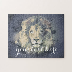 COSMIC LION KING   Puzzle photo personnalisé