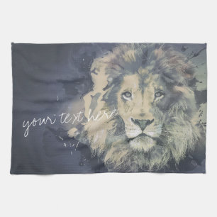 COSMIC LION KING   Serviette de cuisine personnali
