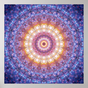 Cosmic Mandala Poster - Medical Poster