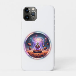 Cosmic Meditator Galaxy Phone Case