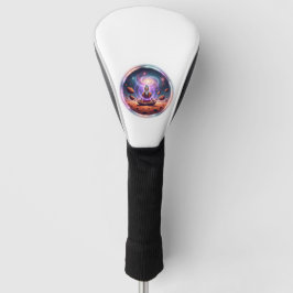 Cosmic Meditator Golf Head Cover Golf Headcover