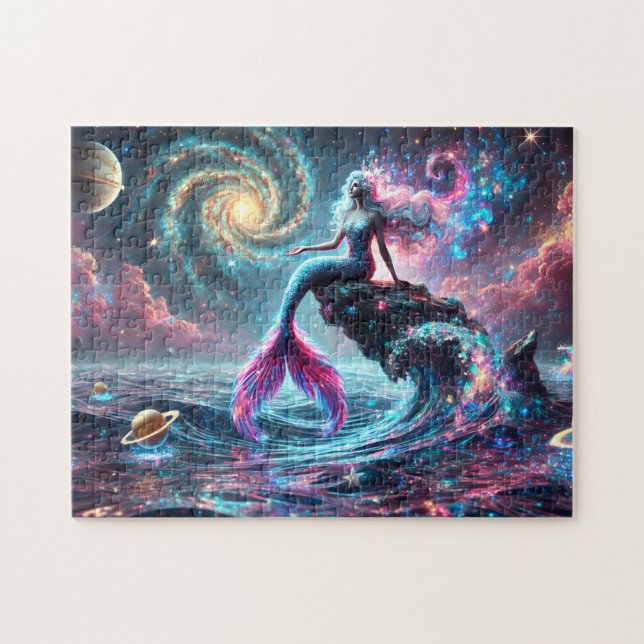 Cosmic Mermaid Fantasy Celestial (Horizontal)