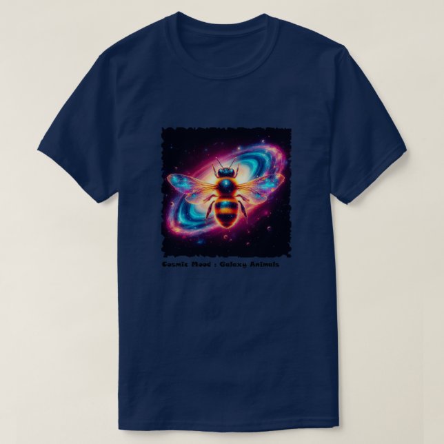 Cosmic Mood: Galaxy Animals Tshirt #1 (Design devant)