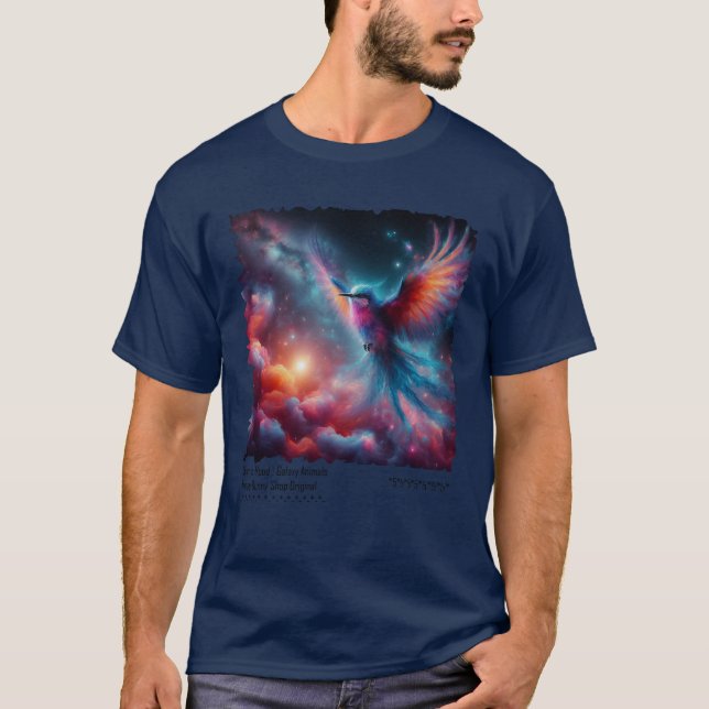 Cosmic Mood: Galaxy Animals Tshirt #8 (Devant)
