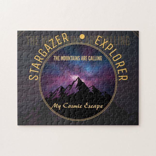 Cosmic Mountain Calling (Horizontal)