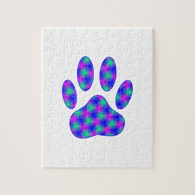 Cosmic Paw Print (Vertikal)