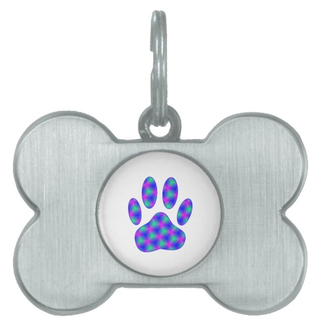 Cosmic Paw Print Tiermarke (Vorderseite)