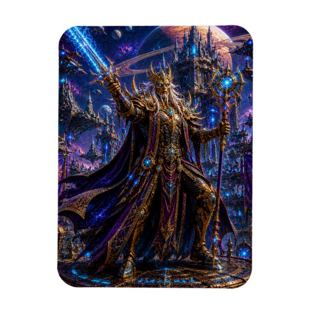 Cosmic Pirate King — Epic Final Character Magnet (Vertikal)