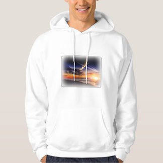 Cosmic Planet Horizon Sweat à capuche pour adulte