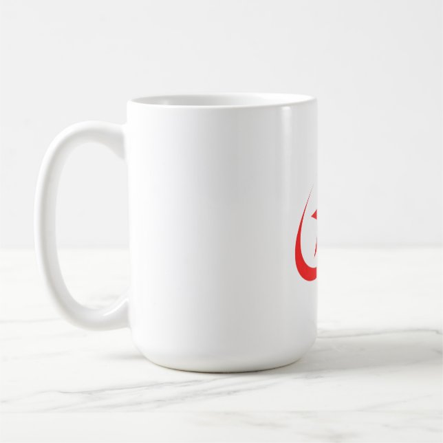 Cosmic Red Star Mug (Gauche)