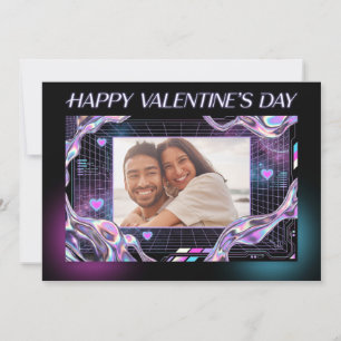 Cosmic Romance Digital Love Valentinskarte Feiertagskarte