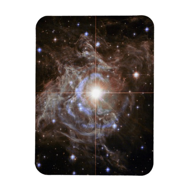 Cosmic Star Holiday Wreath Magnet (Vertikal)
