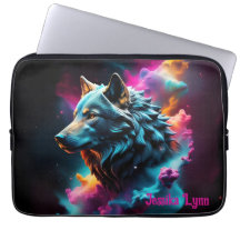 Cosmic Surreal Fantasy Wolf Custom Abstrakt Art
