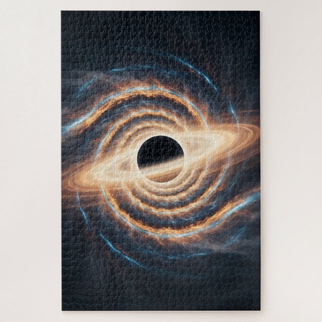 “Cosmic Vortex Black Hole Puzzle – 1014 Teile |  (Vertikal)