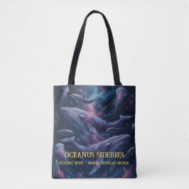 Cosmic Whale Galaxy Ocean Tasche