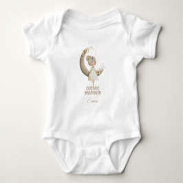 Cosmic Wonder Fairy Moon Personalisierter Name Baby Strampler