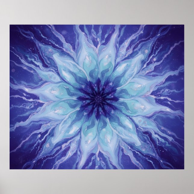 CosmicBloom Poster (Vorne)