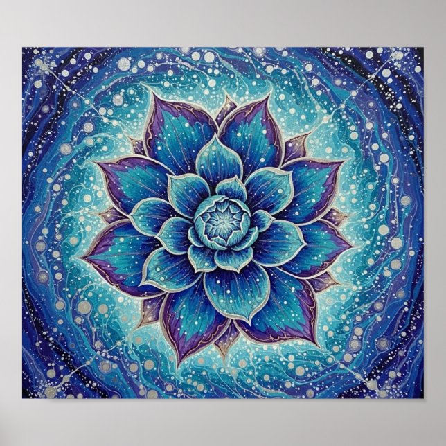 CosmicBlue Poster (Vorne)