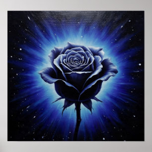 CosmicBlueRose Poster
