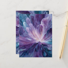 CosmicFlower Postkarte