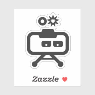 Cosmicity Logobot 3" Sticker, 6 ct. Aufkleber