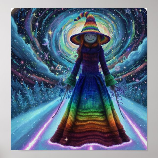 CosmicWinterWitch Poster (Vorne)