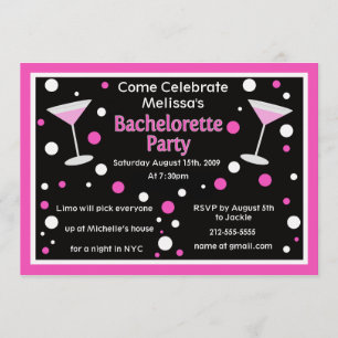 Cosmo Bachelorette Einladung