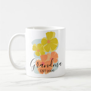 Cosmo Blumen Mama Oma Kaffeetasse