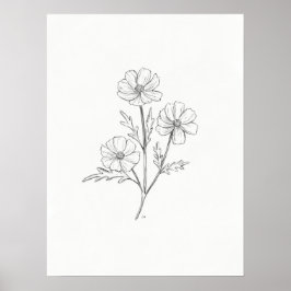 Cosmo Stift Zeichnend Kunstdrucke Poster