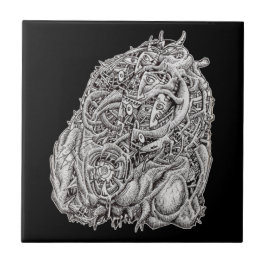 Cosmographic Head von Brian Benson, Tile Fliese