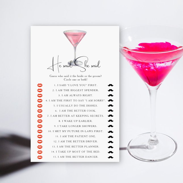 Cosmopolitan Bridal shower He said she said (Von Creator hochgeladen)