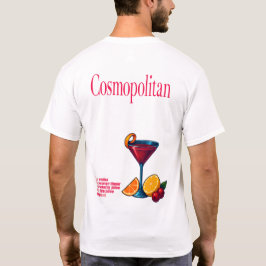 Cosmopolitan T-Shirt – Chic Pink Martini Cocktail