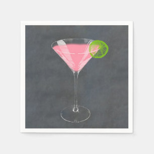 Cosmopoliter Cocktail Serviette