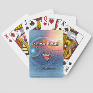 Cosmopolitischer Cocktail (#2 von 12 Sets mit Reze Spielkarten