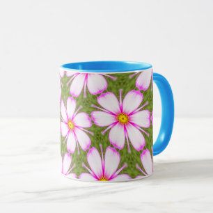 Cosmos-Blume-Muster Tasse