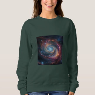 cosmos et sweatshirt planétaire 