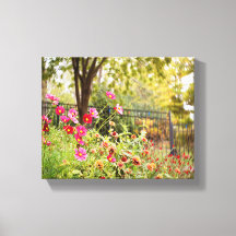 Cosmos Garden 8 x 10 Leinwand Wrap von DeGruy