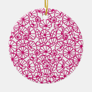 COSMOS HINTERGRUND KERAMIK ORNAMENT