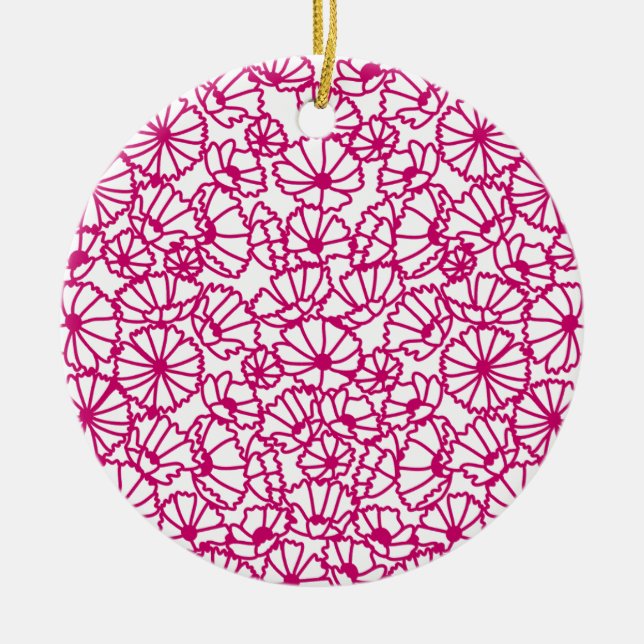 COSMOS HINTERGRUND KERAMIK ORNAMENT (Vorne)