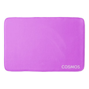 Cosmos lila Farbname Badematte