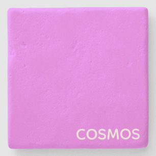 Cosmos lila Farbname Steinuntersetzer