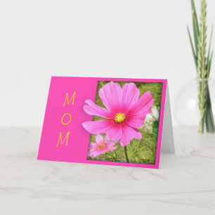 Cosmos-Muttertagskarte Karte