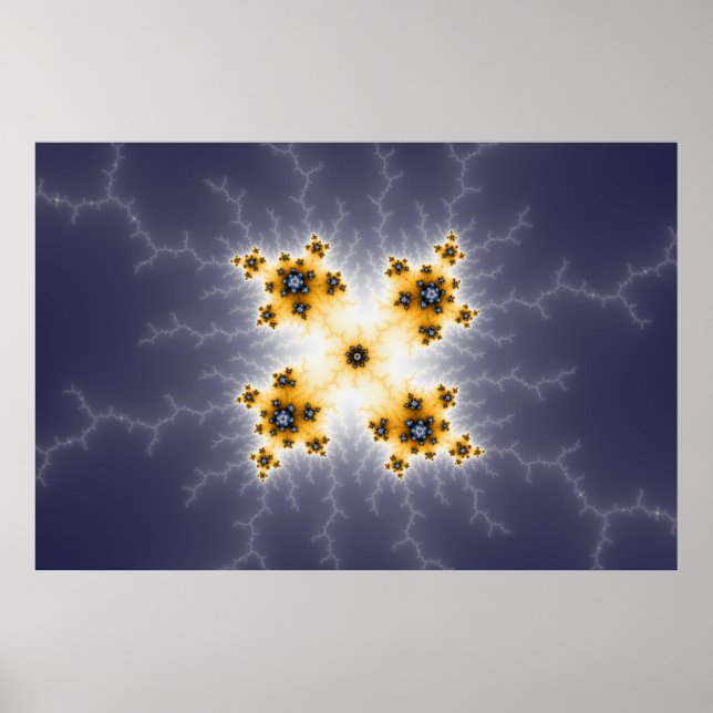 Cosmos - Poster Fractal (Devant)