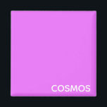Cosmos purple color name magnet<br><div class="desc">Cosmos purple color name</div>