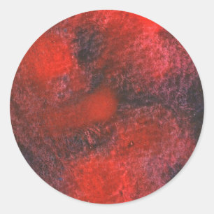 "Cosmos Red" Sticker für abstrakte Gestaltung