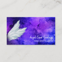 *~* Cosmos Stars Blue Galaxy Angel Wings Universe