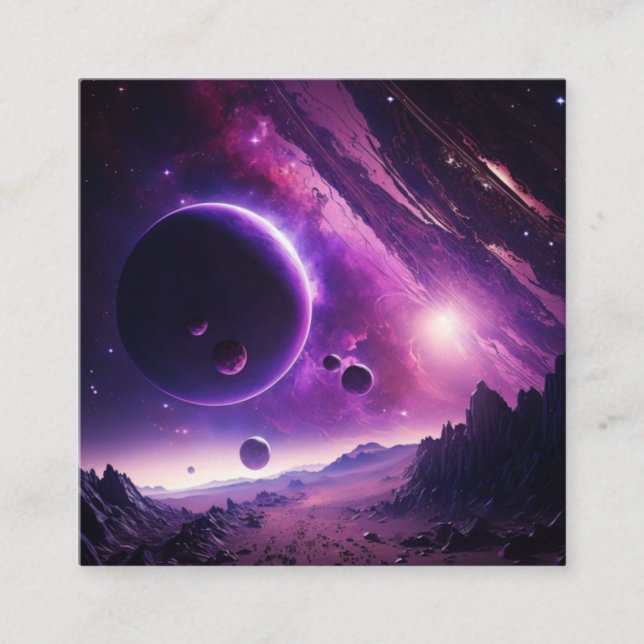 Cosmos Visitenkarte (Vorderseite)