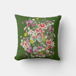 Cosmos Wilderness Wild-Blume Kissen