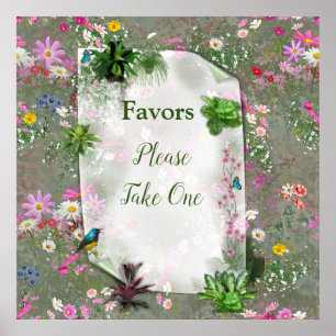 Cosmos Wilderness Wild-Blume Poster