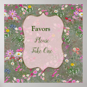 Cosmos Wilderness Wild-Blume Poster